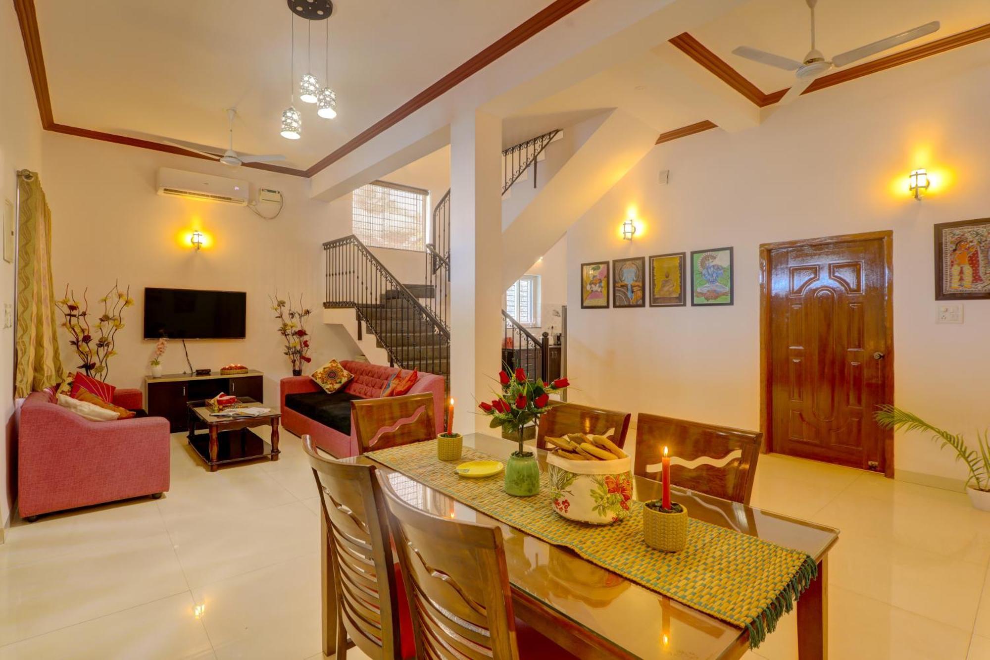 Jaqk Holidays - 9Bhk Villa For Big Groups, Private Pool-Wifi-Cartaker-Parking, North Goa Бага Экстерьер фото